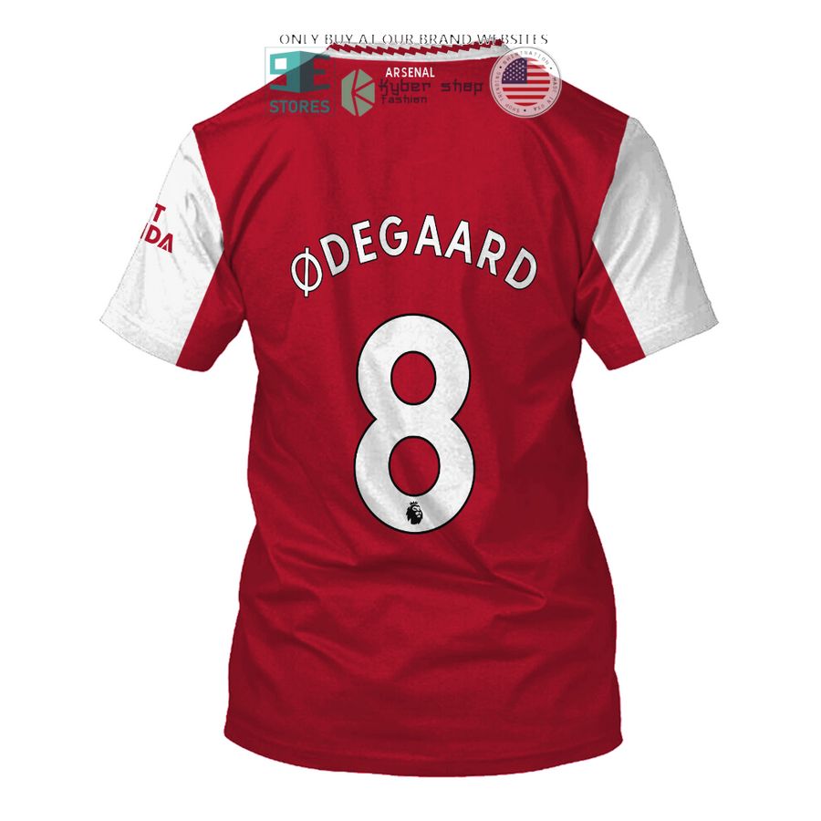 NEW Arsenal Emirates Fly Better Odegaard 8 red white Hoodie, Shirt 8 arsenal emirates fly better odegaard 8 red white 3d shirt hoodie 8 8720
