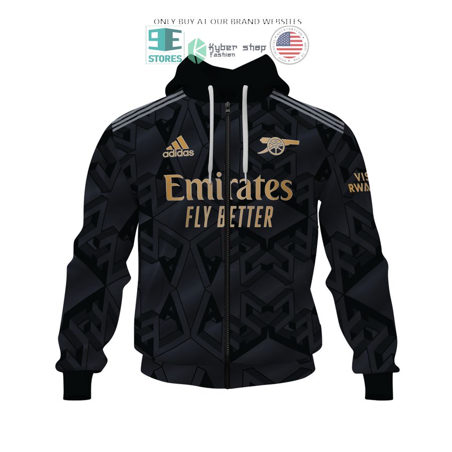 NEW Arsenal Emirates Fly Better Saka 7 black Hoodie, Shirt 3 arsenal emirates fly better saka 7 black 3d shirt hoodie 3 15771