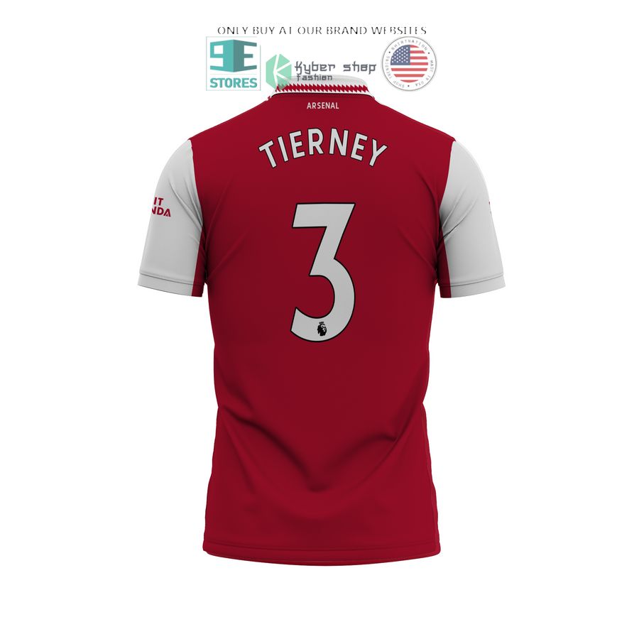 NEW Arsenal Emirates Fly Better Tierney 3 red white Polo Shirt 3 arsenal emirates fly better tierney 3 red white polo shirt 3 17158