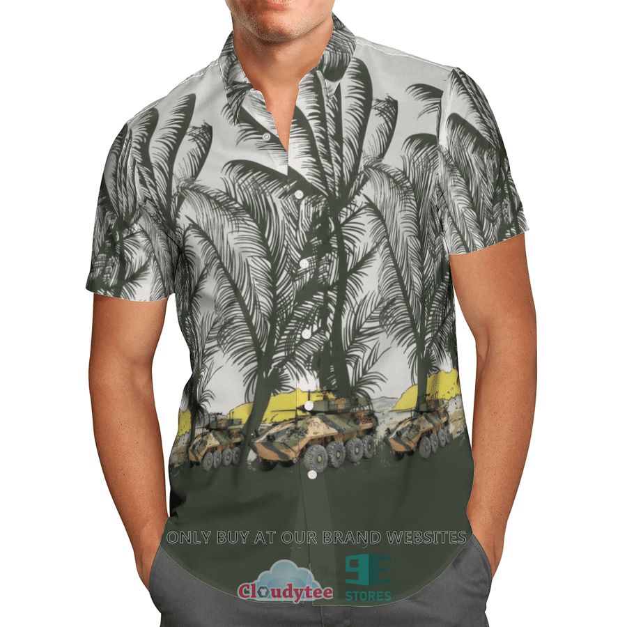 NEW ASLAV Australian Army palm tree Hawaii Shirt, Shorts 4 aslav australian army palm tree hawaiian shirt shorts 4 18742
