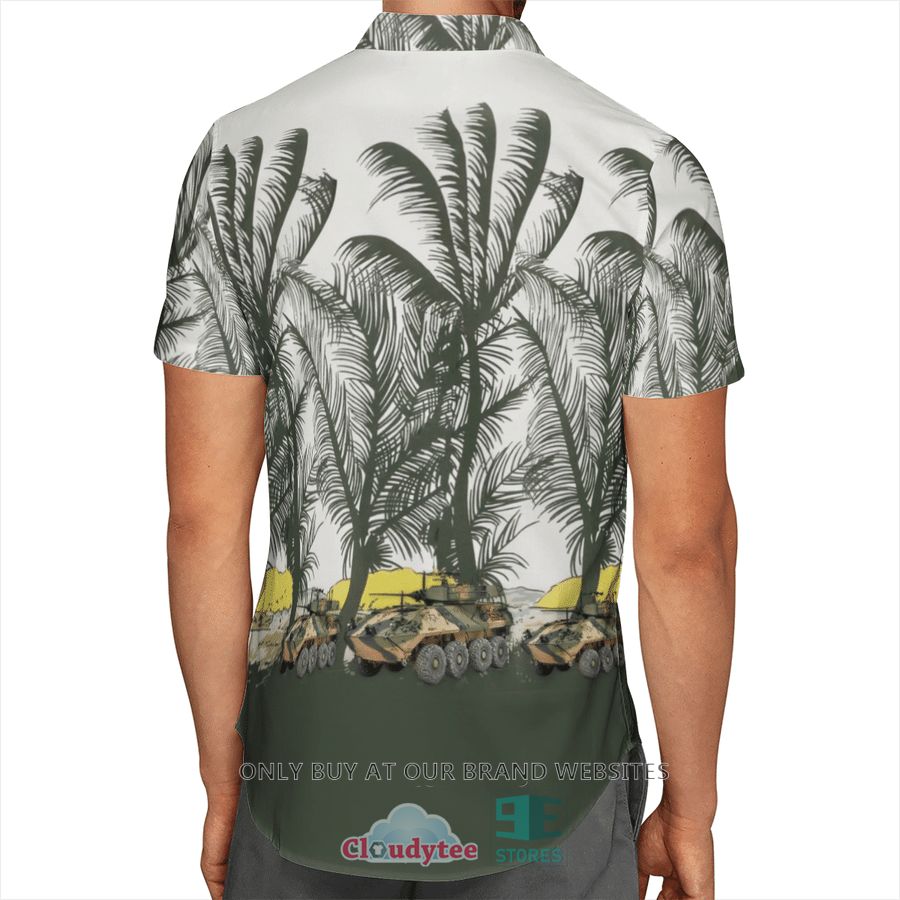 NEW ASLAV Australian Army palm tree Hawaii Shirt, Shorts 5 aslav australian army palm tree hawaiian shirt shorts 5 70431