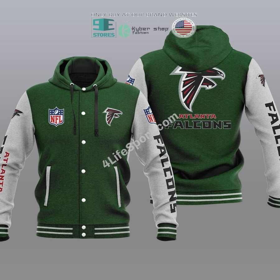 NEW Atlanta Falcons Hoodie Varsity Jacket 4 atlanta falcons baseball hoodie jacket 4 25389