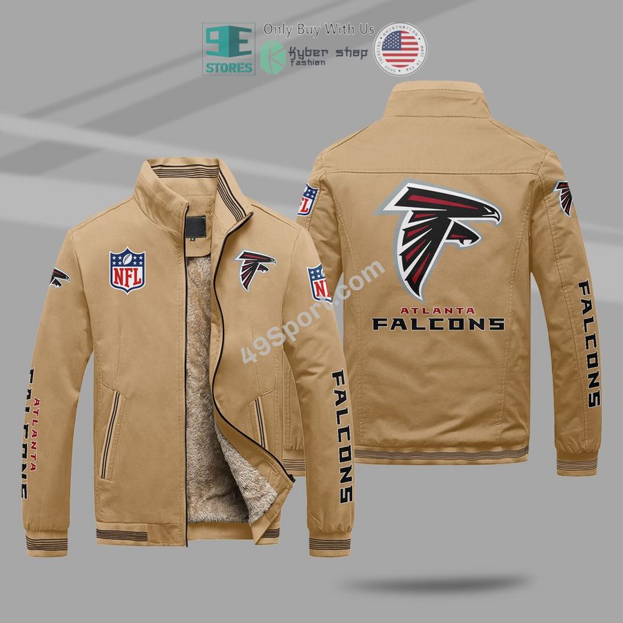 NEW Atlanta Falcons Winter Plush Mountainskin Jacket 4 atlanta falcons mountainskin jacket 4 59602