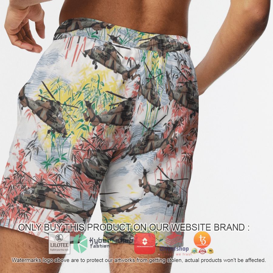 HOT Australia Army ARH Tiger Color Hawaiian Shirt, Shorts 11 australia army arh tiger color hawaiian shirt beach shorts 11 27615