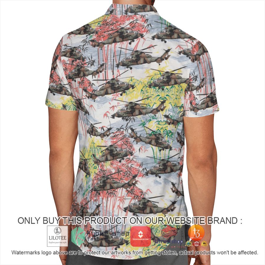 HOT Australia Army ARH Tiger Color Hawaiian Shirt, Shorts 3 australia army arh tiger color hawaiian shirt beach shorts 3 30156