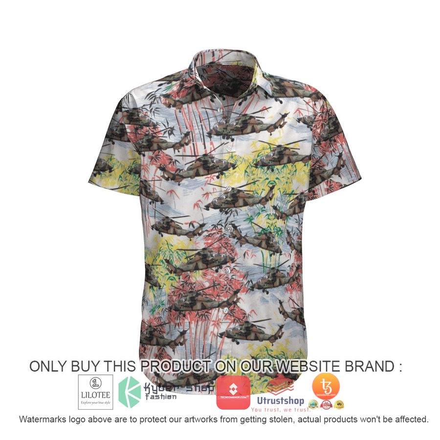 HOT Australia Army ARH Tiger Color Hawaiian Shirt, Shorts 6 australia army arh tiger color hawaiian shirt beach shorts 6 49317