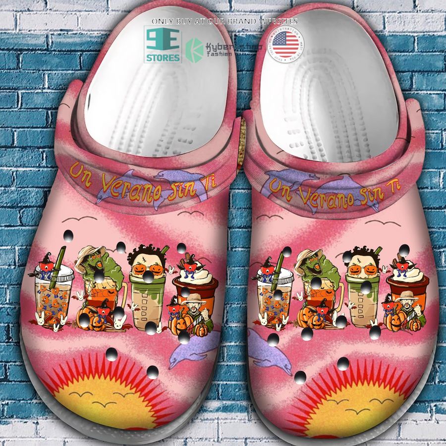 NEW Bad Bunny halloween coffee Crocs Crocband Shoes 3 bad bunny halloween coffee crocs crocband shoes 3 33290