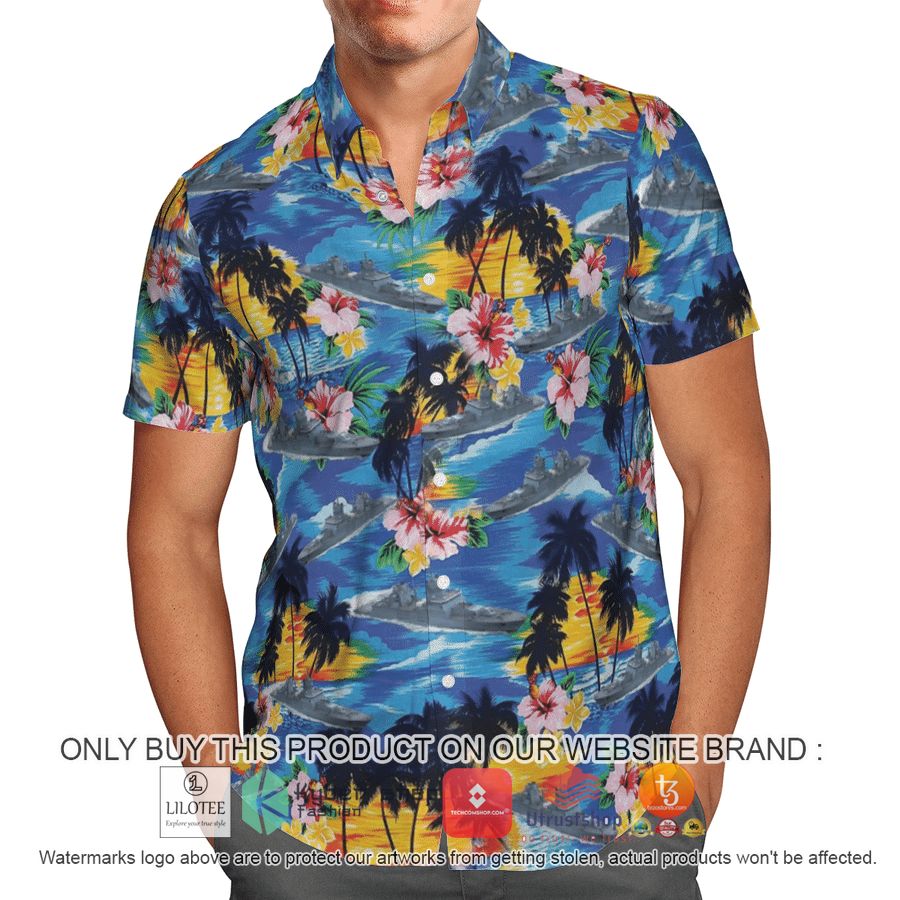baden wurttemberg class frigate germany navy hawaiian shirt beach shorts 1 79567