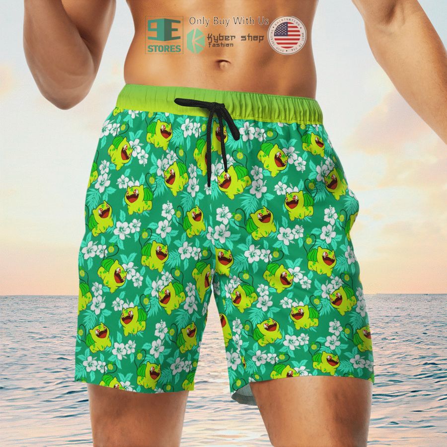 NEW Balbasaur Tropical Hawaii Shirt, Shorts 6 balbasaur tropical hawaiian shirt shorts 6 25818