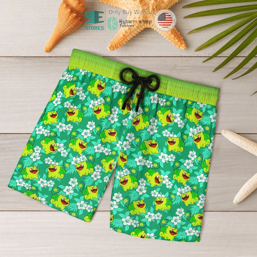 NEW Balbasaur Tropical Hawaii Shirt, Shorts 7 balbasaur tropical hawaiian shirt shorts 7 85406