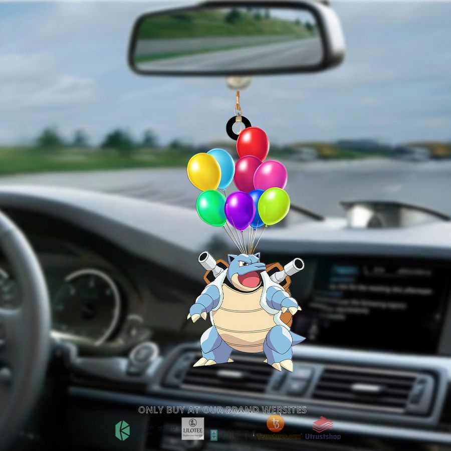 balloon blastoise car hanging ornament 1 12257
