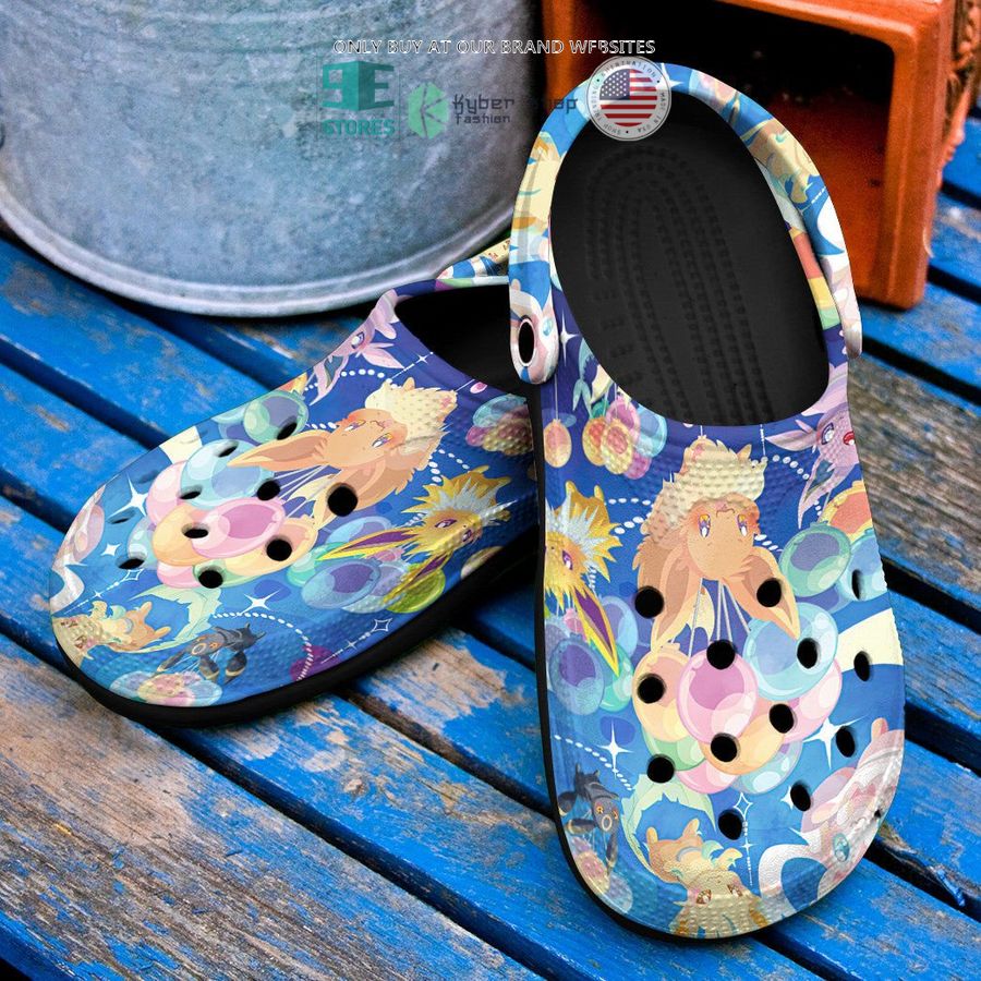 NEW Balloon Eevee Blue Crocband Clog 4 balloon eevee blue crocs crocband shoes 4 32279