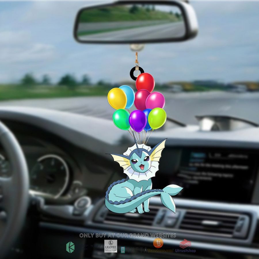 balloon vaporeon car hanging ornament 1 31965