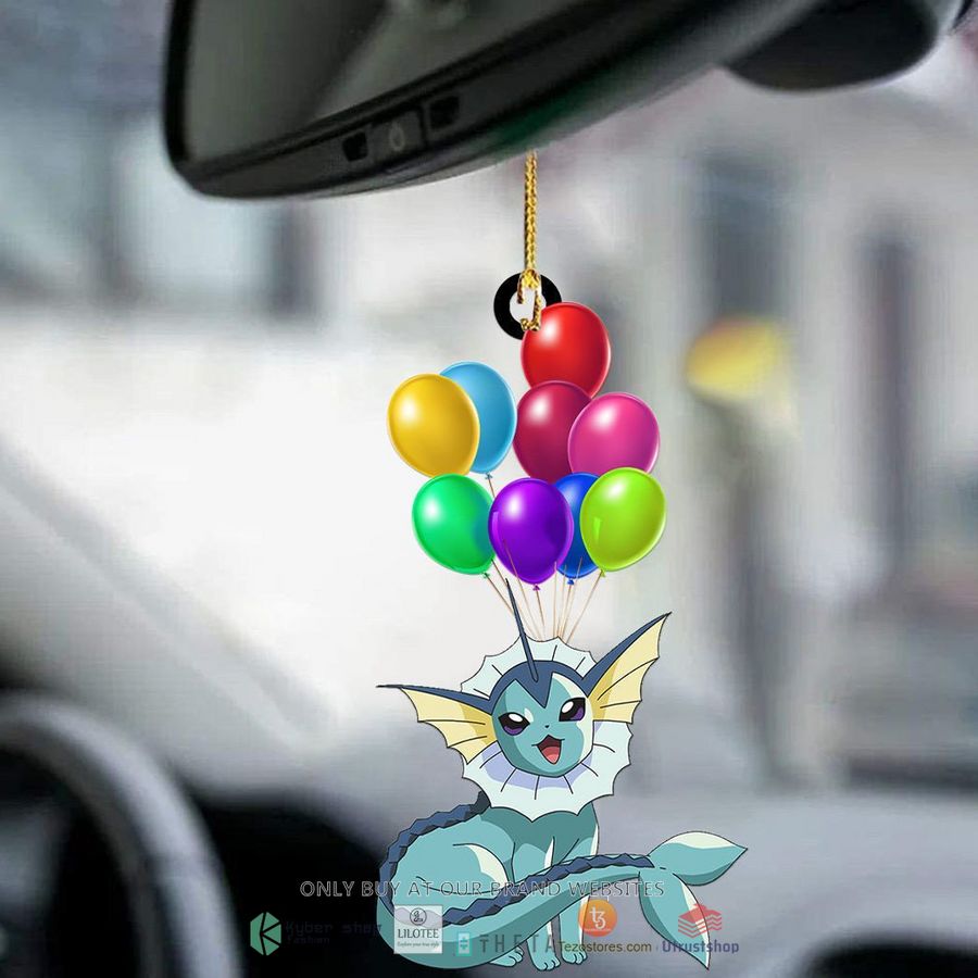 balloon vaporeon car hanging ornament 2 46307