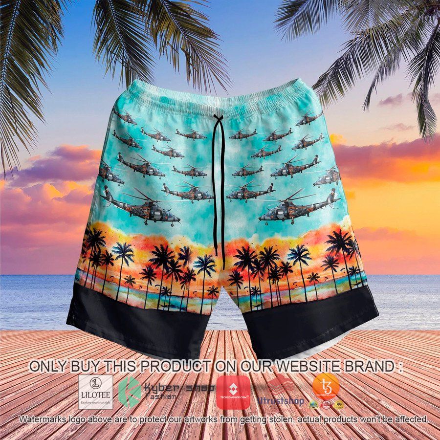 HOT Belgian Air Force Agusta A109 Helicopter Hawaiian Shirt, Shorts 3 belgian air force agusta a109 helicopter hawaiian shirt beach shorts 3 18968