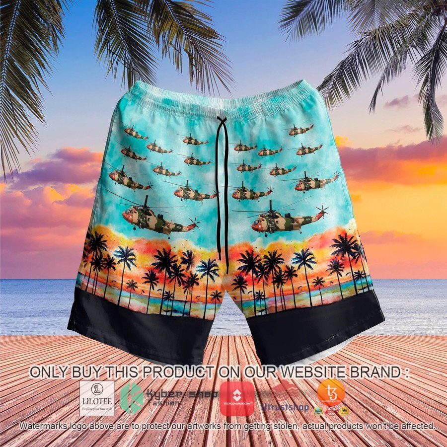 HOT Belgian Air Force Westland Sea King Mk48 Sunset coconut Hawaiian Shirt, Shorts 5 belgian air force westland sea king mk48 sunset coconut hawaiian shirt beach shorts 5 48141
