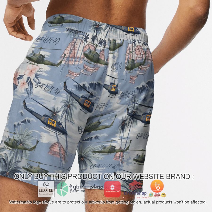 HOT Bell UH-1D Germany Coconut Hawaiian Shirt, Shorts 11 bell uh 1d germany coconut hawaiian shirt beach shorts 11 66008
