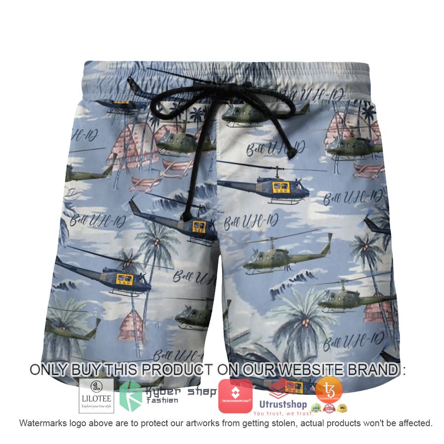 HOT Bell UH-1D Germany Coconut Hawaiian Shirt, Shorts 8 bell uh 1d germany coconut hawaiian shirt beach shorts 8 61158