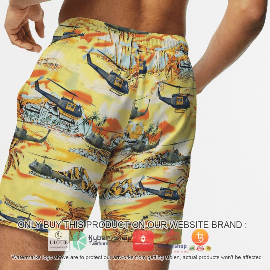 HOT Bell UH-1D Germany Yellow Hawaiian Shirt, Shorts 12 bell uh 1d germany yellow hawaiian shirt beach shorts 12 45069