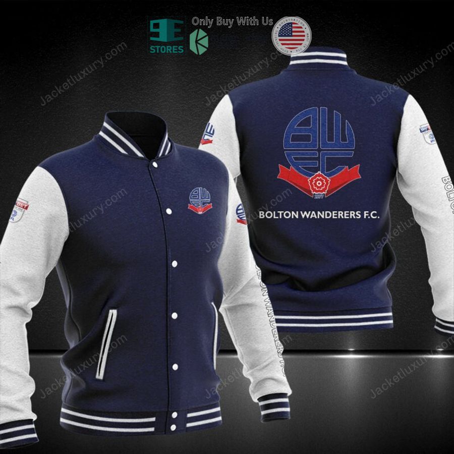 NEW Bolton Wanderers Baseball Jacket 2 bolton wanderers baseball jacket 2 80162