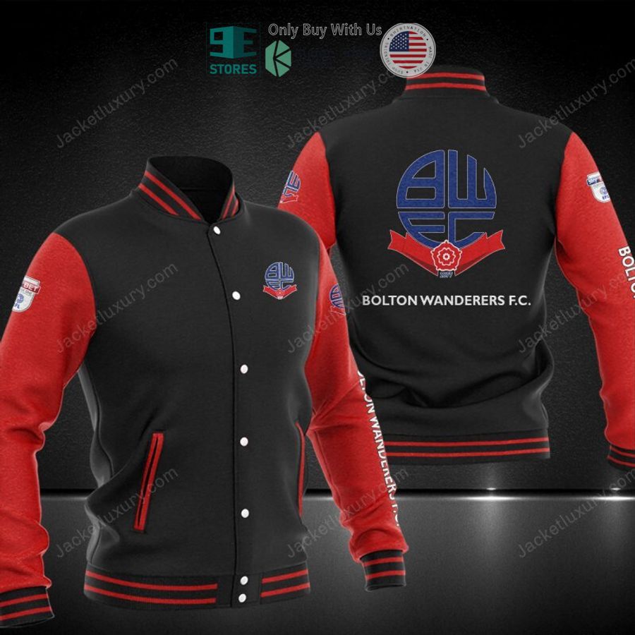 NEW Bolton Wanderers Baseball Jacket 3 bolton wanderers baseball jacket 3 90390