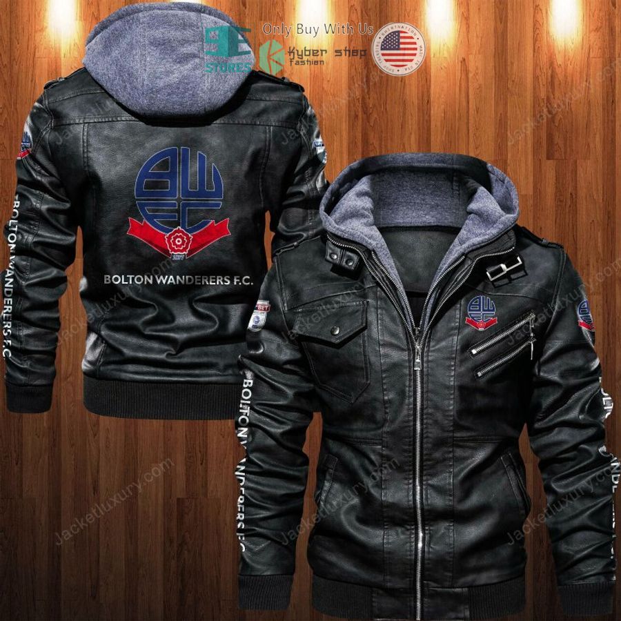 bolton wanderers leather jacket 1 59414