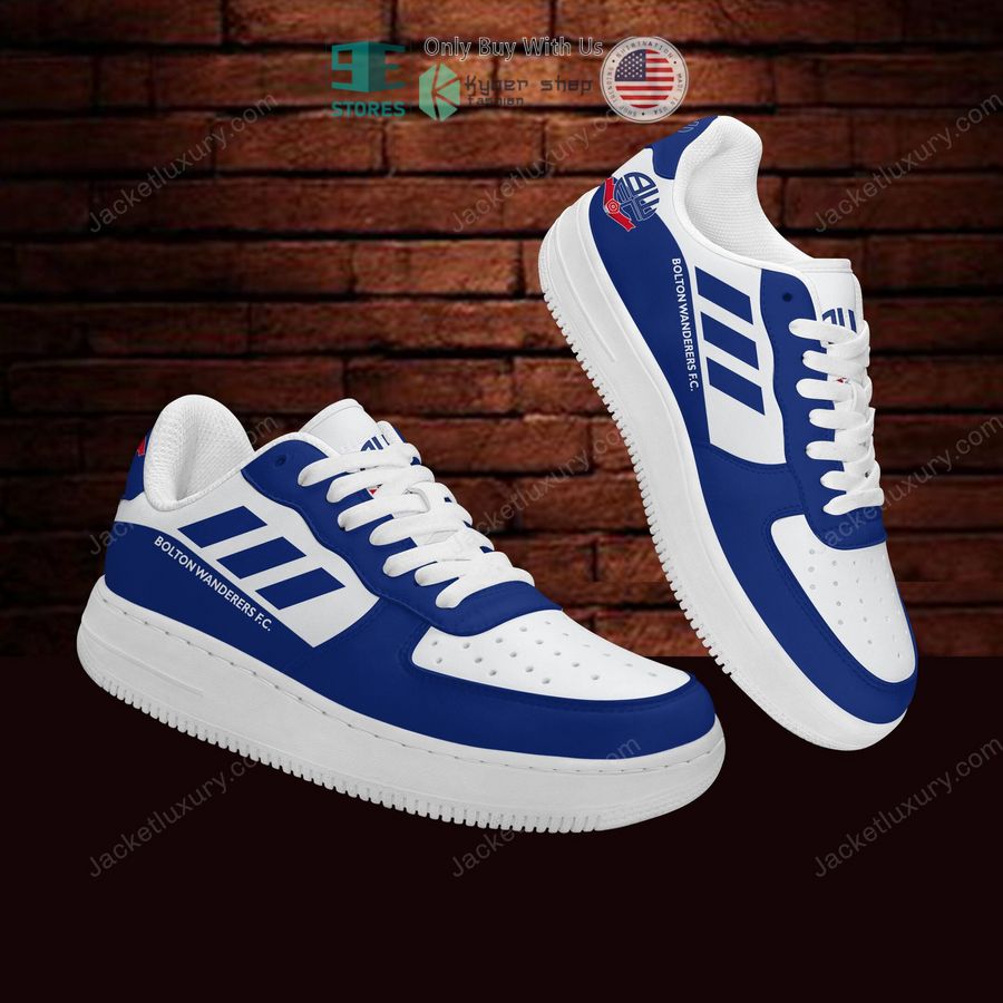 NEW Bolton Wanderers Nike Air Force Sneaker 3 bolton wanderers nike air force shoes 3 76027