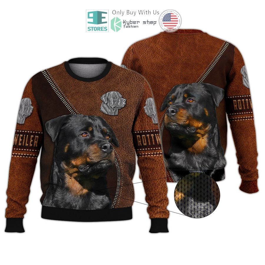 NEW Brave Rottweiler Leather Skin 3D Shirt, Hoodie 4 brave rottweiler leather skin 3d shirt hoodie 4 5159