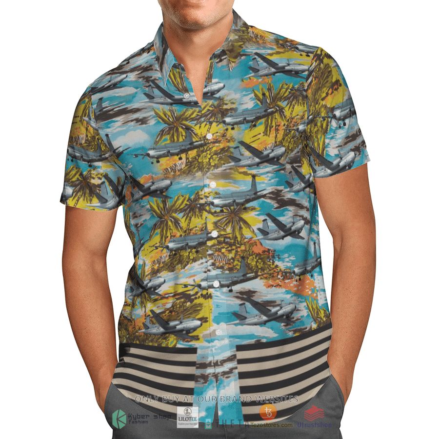 BEST Breguet Atlantique II French Navy Hawaiian Shirt 4 breguet atlantique ii french navy short sleeve hawaiian shirt 4 28290