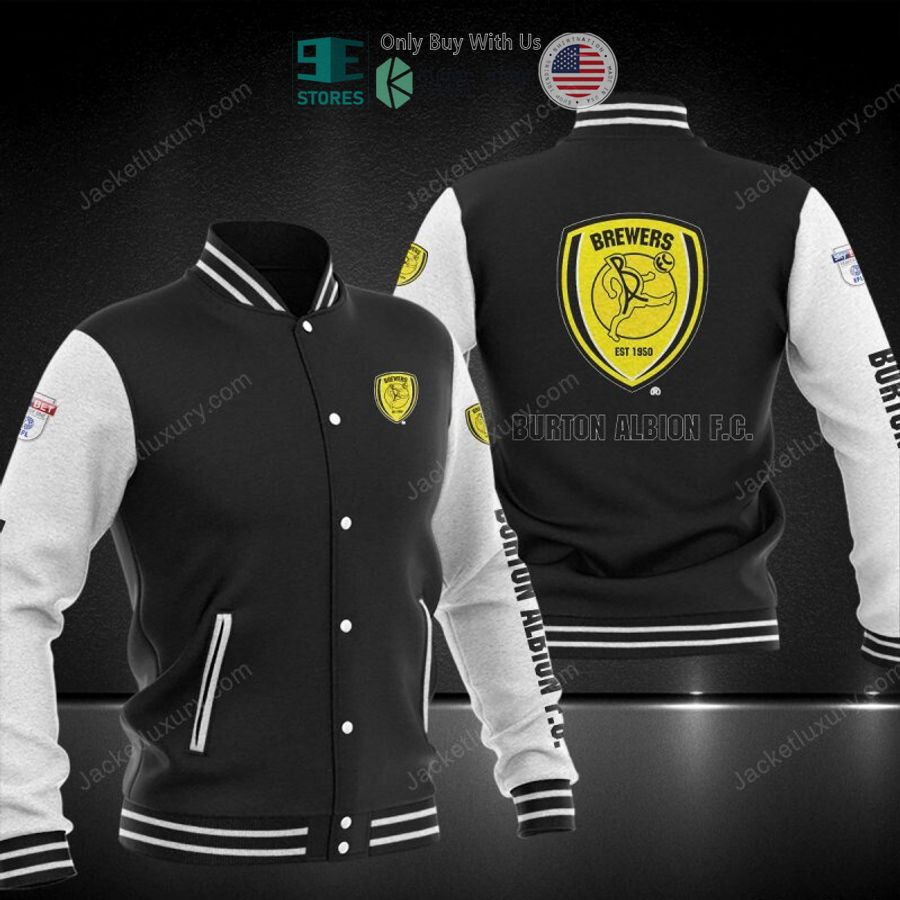 NEW Burton Albion F.C Baseball Jacket 8 burton albion f c baseball jacket 1 58218