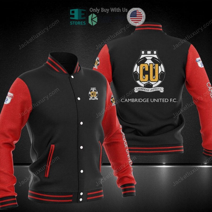 NEW Cambridge United F.C Baseball Jacket 3 cambridge united f c baseball jacket 3 76552
