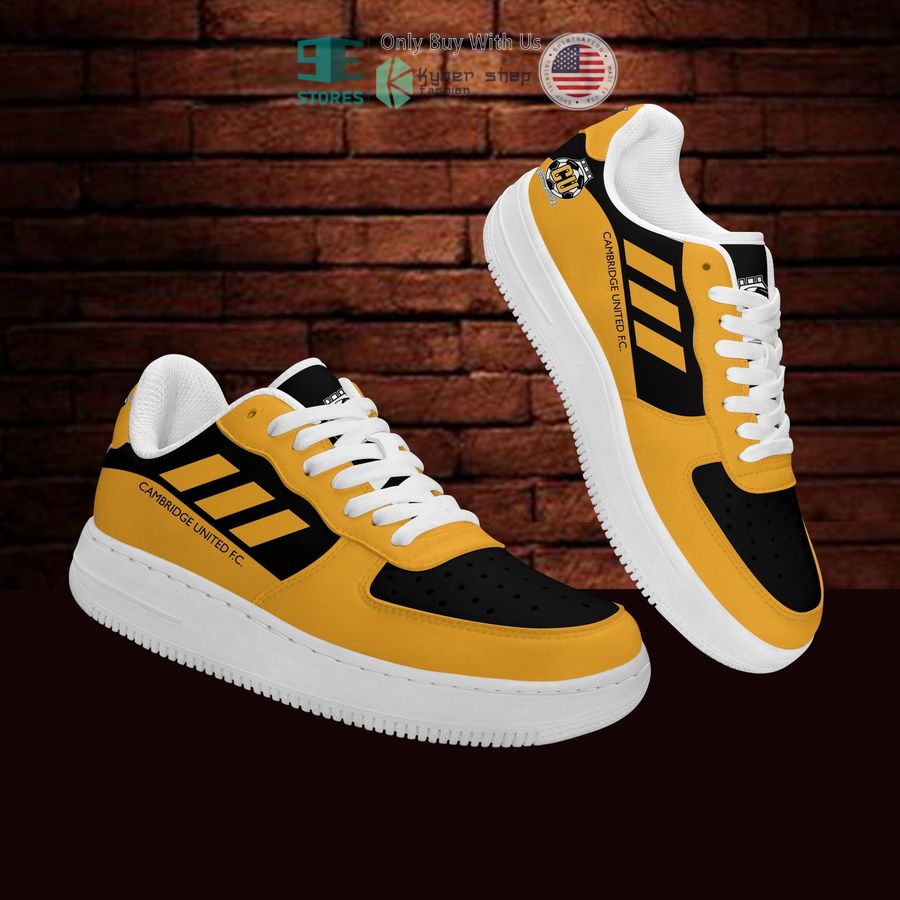 NEW Cambridge United F.C Nike Air Force Sneaker 3 cambridge united f c nike air force shoes 3 58176