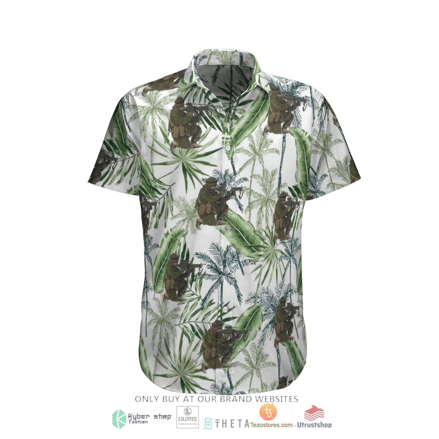 BEST Canadian Army Green leaf Hawaiian Shirt 5 canadian army green leaf short sleeve hawaiian shirt 5 25791