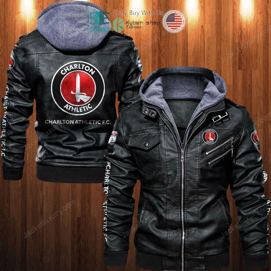 charlton athletic f c leather jacket 1 68222