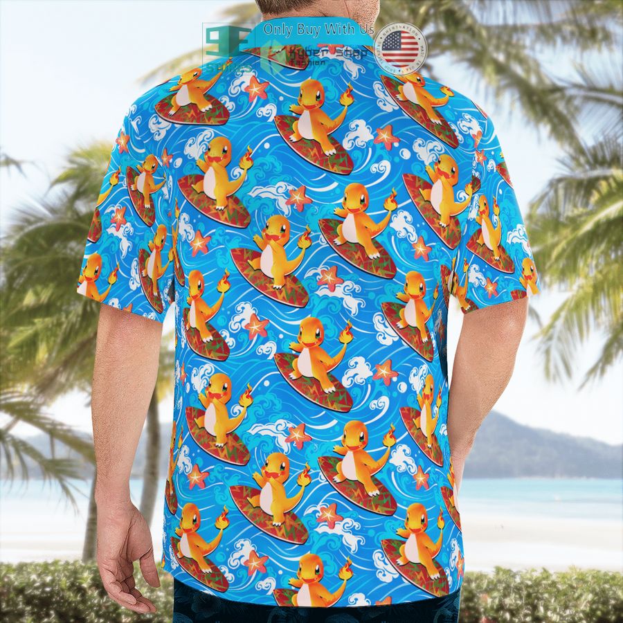 NEW Charmander Surfing Hawaii Shirt, Shorts 3 charmander surfing hawaiian shirt shorts 3 92058
