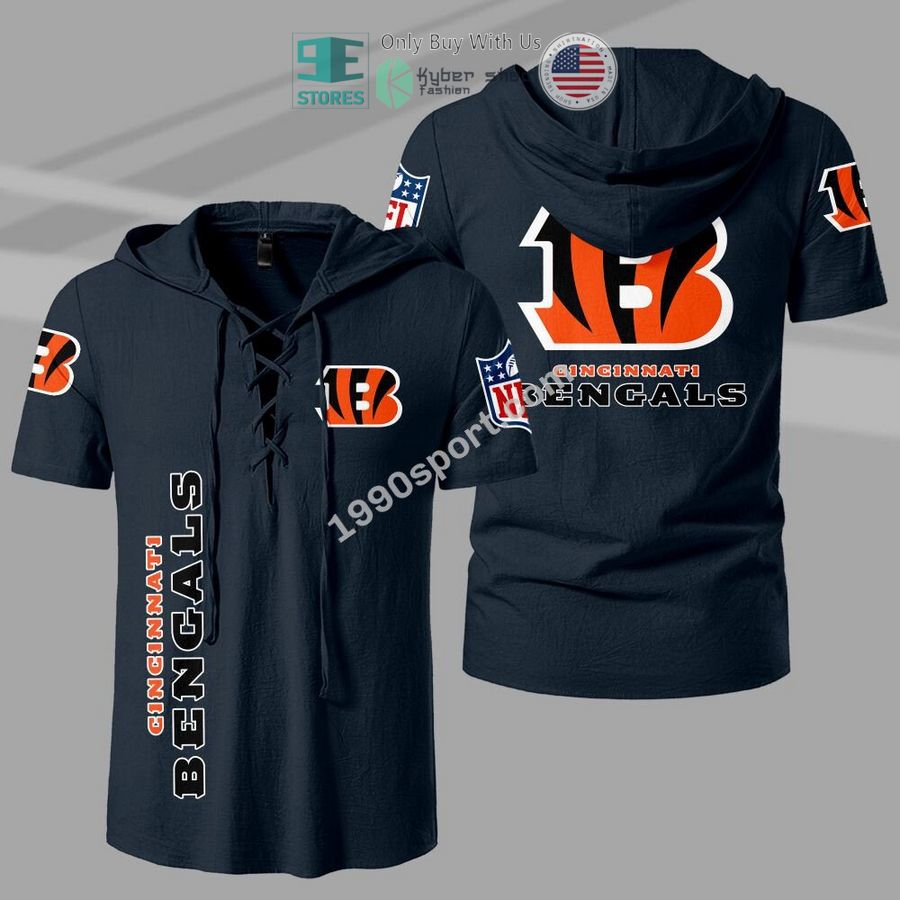 NEW Cincinnati Bengals NFL Men Drawstring Shirt 4 cincinnati bengals nfl drawstring shirt 4 93032