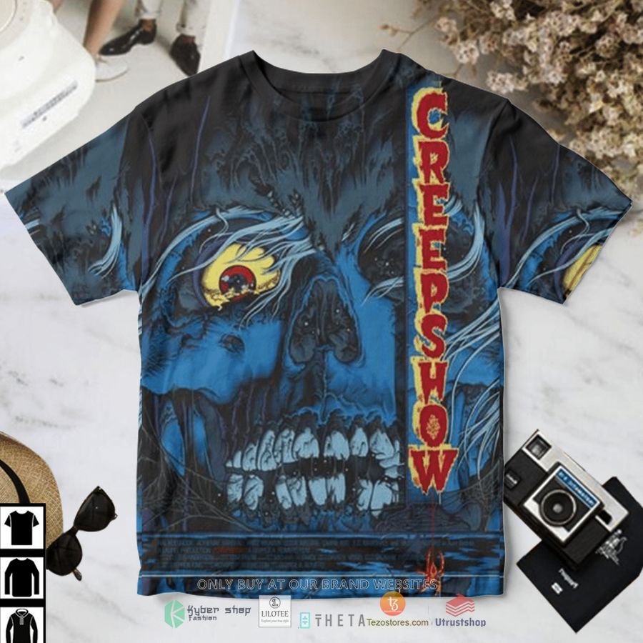 creepshow skull t shirt 1 10019