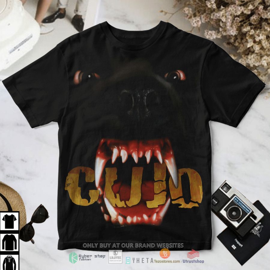 cujo mad black dog t shirt 1 61449