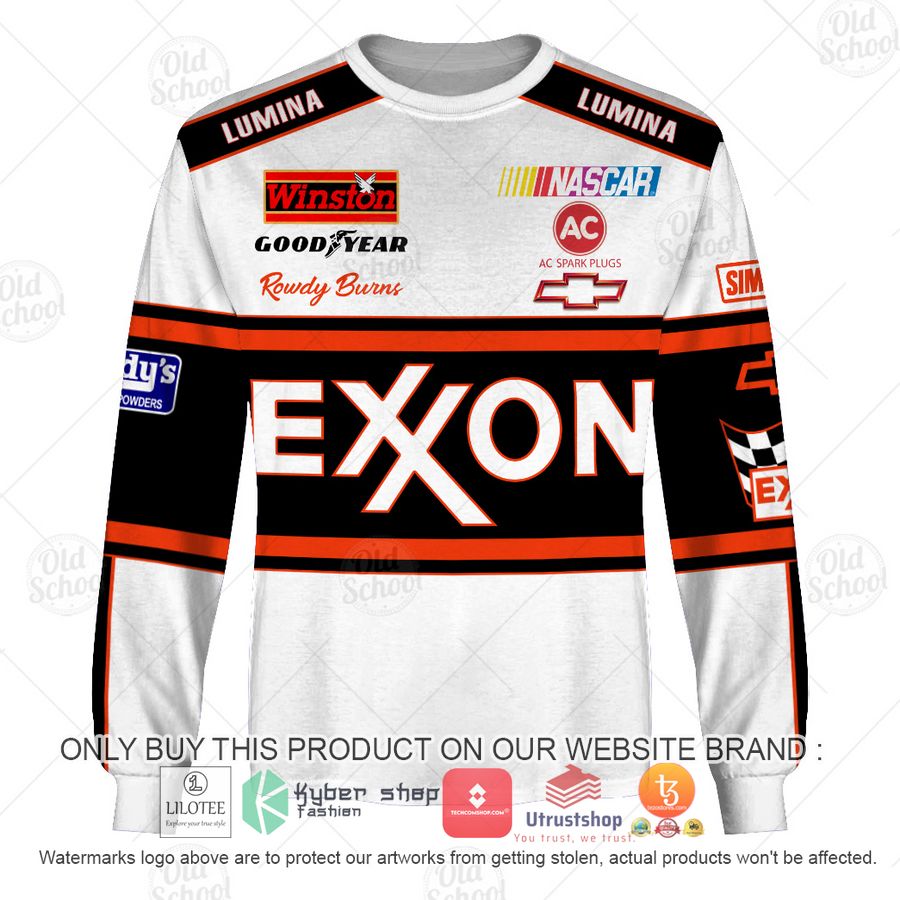 HOT Days of thunder Rowdy Burns 51 Exxon Chevrolet 3D Shirt, Hoodie 3 days of thunder rowdy burns 51 exxon chevrolet 3d shirt hoodie 3 4272