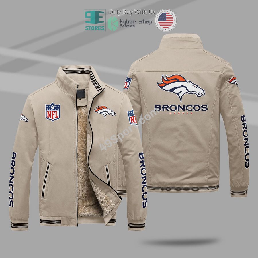 NEW Denver Broncos Winter Plush Mountainskin Jacket 5 denver broncos mountainskin jacket 5 6108