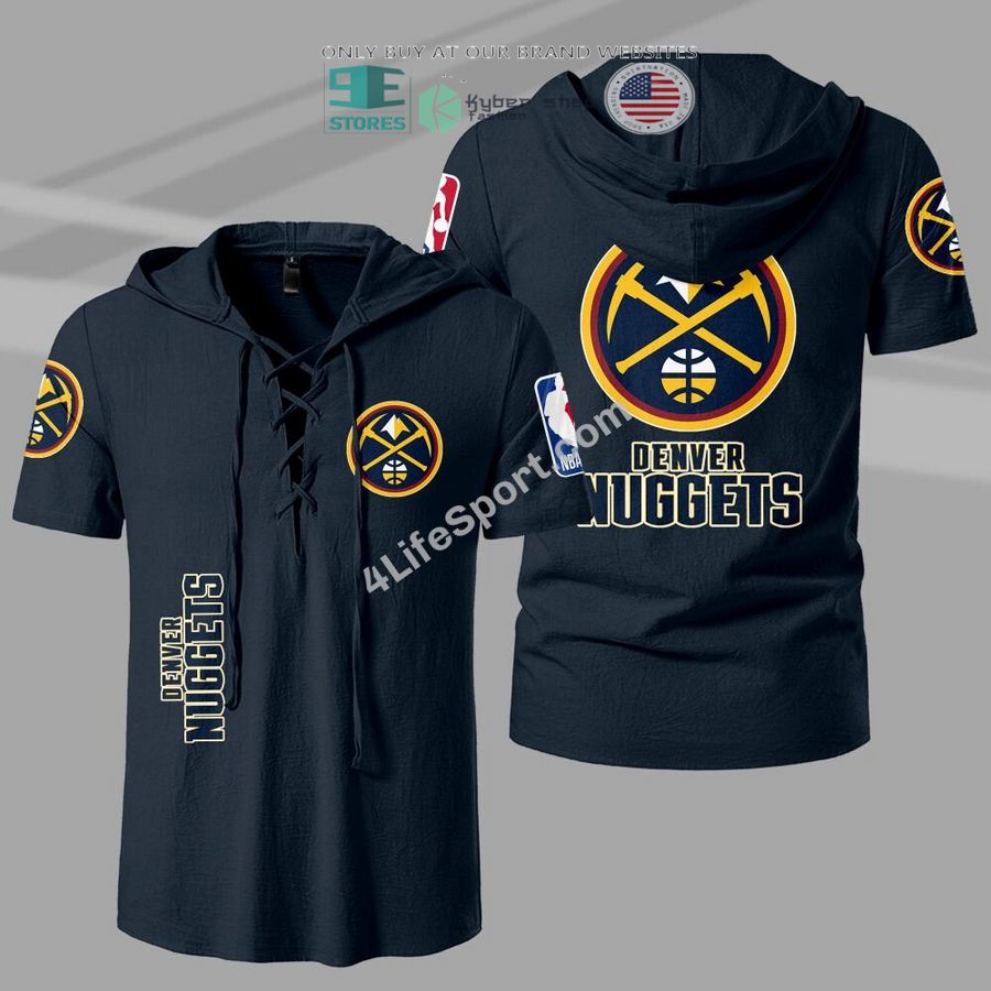 NEW Denver Nuggets Men Drawstring Shirt 4 denver nuggets drawstring shirt 4 32986