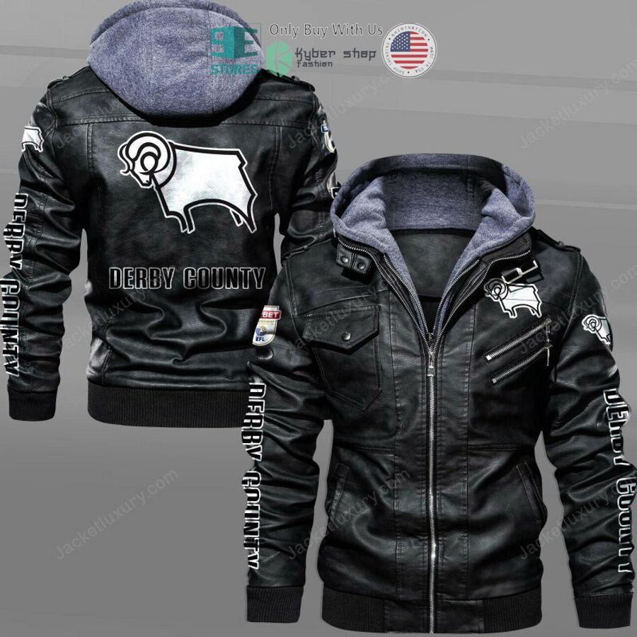 derby county leather jacket 1 30372