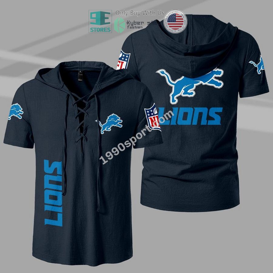 NEW Detroit Lions NFL Men Drawstring Shirt 4 detroit lions nfl drawstring shirt 4 9962