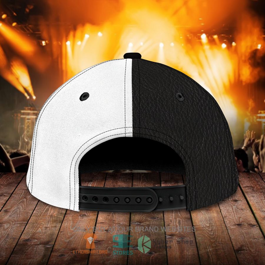 HOT DJ White Black Color Pattern Custom Name Cap Hat 3 dj white black color pattern custom name cap 3 27162
