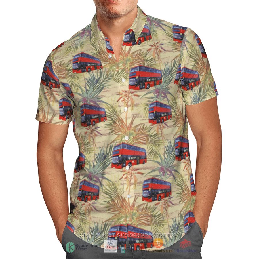BEST Double-Decker Bus London Stagecoach Enviro400 Hawaiian Shirt 3 double decker bus london stagecoach enviro400 short sleeve hawaiian shirt 3 7615