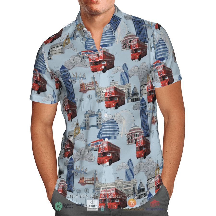 BEST Double-Decker Bus Routemasters Hawaiian Shirt 3 double decker bus routemasters short sleeve hawaiian shirt 3 87892