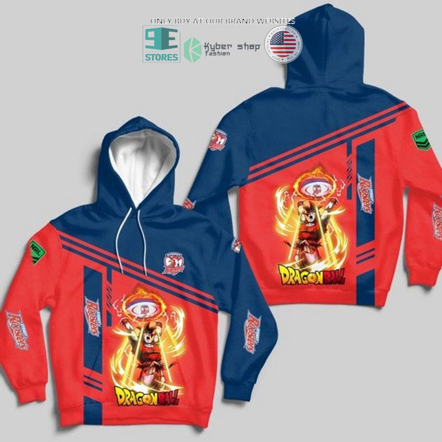 NEW Dragon Ball Son Goku Sydney Roosters Hoodie, Shirt 3 dragon ball son goku sydney roosters 3d shirt hoodie 3 85914