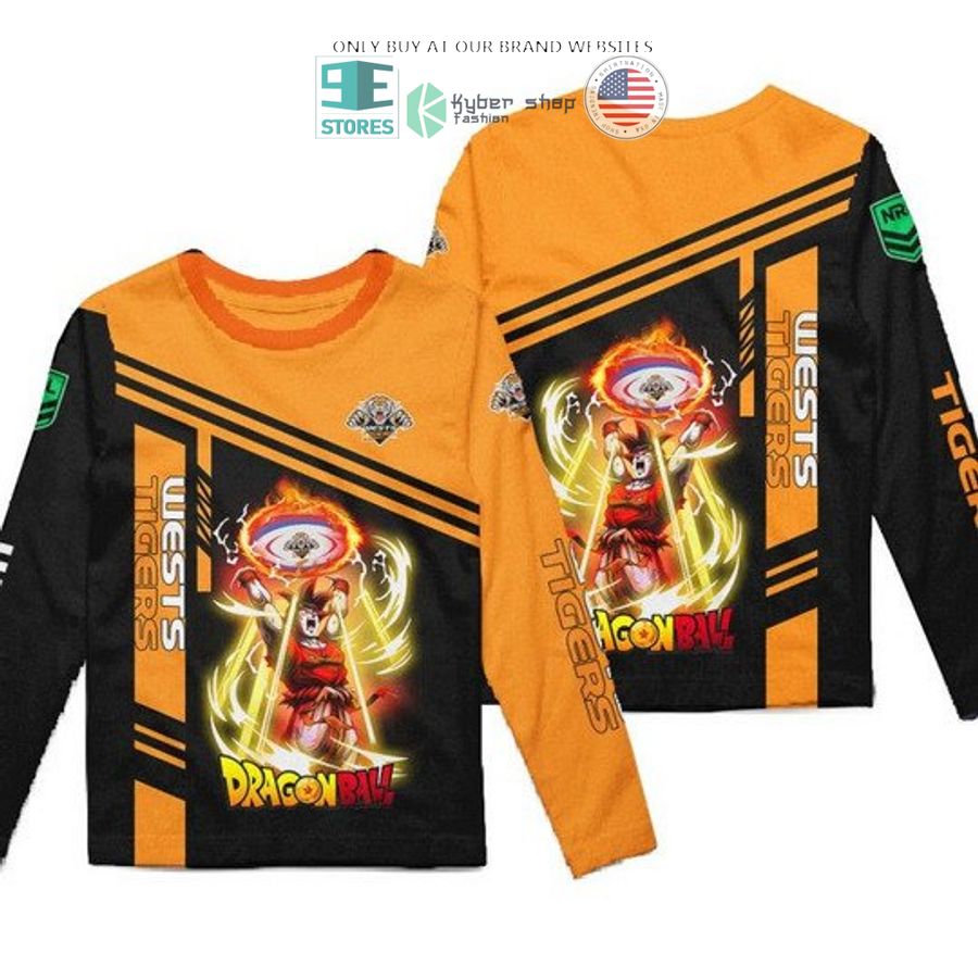 dragon ball son goku wests tigers 3d shirt hoodie 2 90557