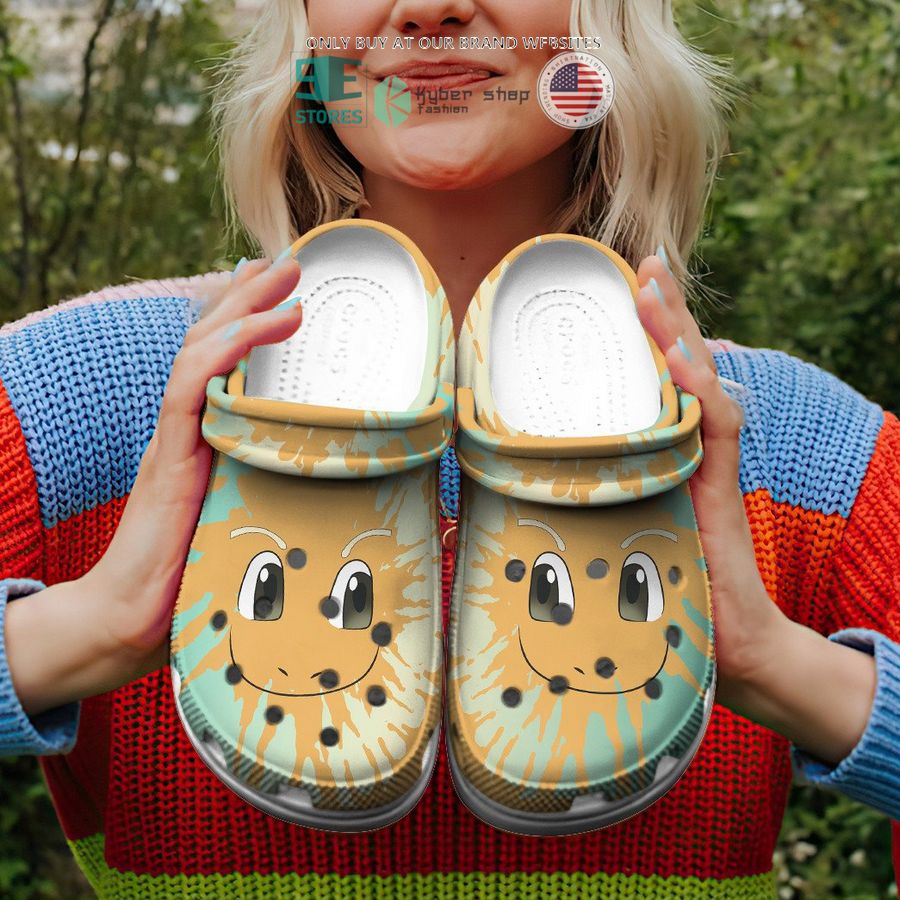 NEW Dragonite Tie Dye Face Crocband Clog 3 dragonite tie dye face crocs crocband shoes 3 33347