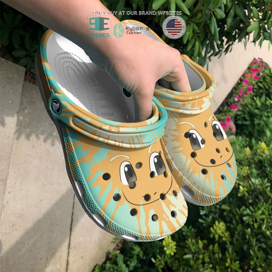 NEW Dragonite Tie Dye Face Crocband Clog 4 dragonite tie dye face crocs crocband shoes 4 83902